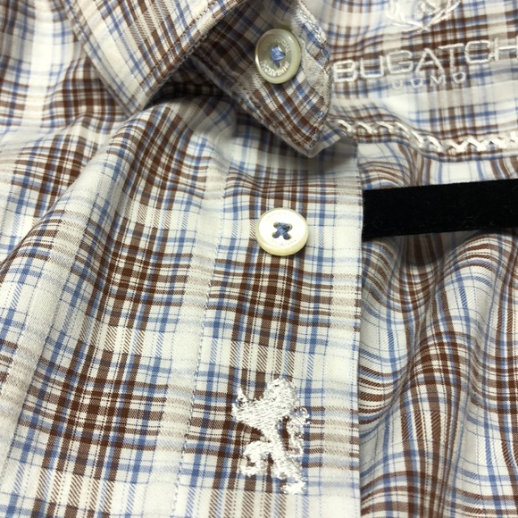 Men’s Bugatchi Dress Shirt - Picture 1 of 9